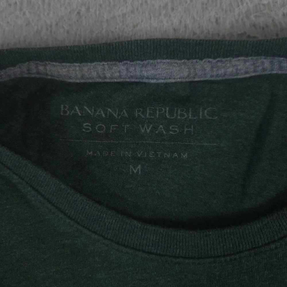 LOT OF 2 Banana Republic Shirt Mens M Multi Soft Wash Elephant Graphic Cotton